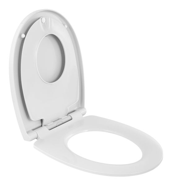 WC Sitz mit integriertem Kindersitz und Absenkautomatik