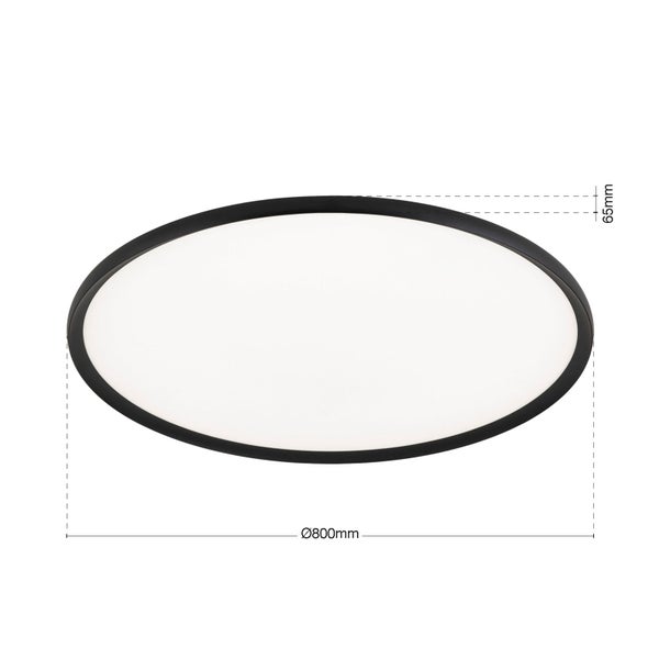 Runde Deckenleuchte, Durchmesser 800 mm