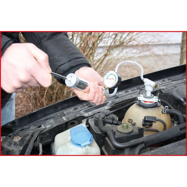 KS TOOLS Universal Kühlsystem-Diagnose-Service-Satz 12tlg. - 150.2065