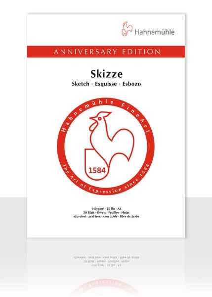 Hahnemühle Papier Anniversary Edition - Skizze, DIN A4, 140 g/m²