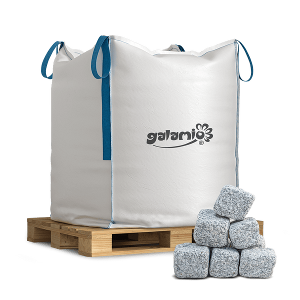 Galamio Granitpflaster 8/11 » getrommelt « 1000kg