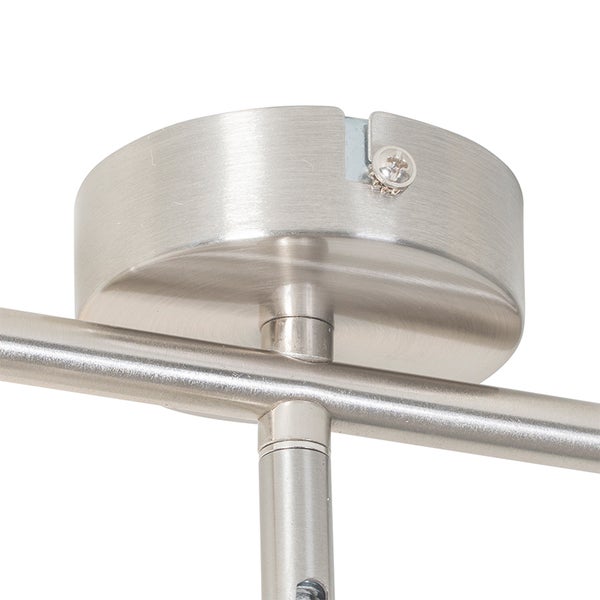 Deckenhalterung einer Lampe aus Metall