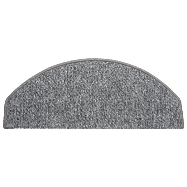 Beautissu ProStair Stufenmatte 65x28cm Hellgrau (15tlg)