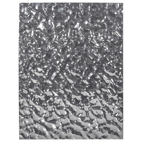 Strukturglasplatte mit unregelmäßigem Muster