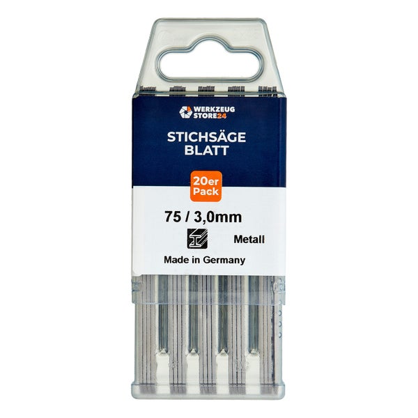 WS24 20x HSS-Stichsägeblatt gefräst/geschränkt GL 100 VL 75 mm schnell/gerade - WS24-100027