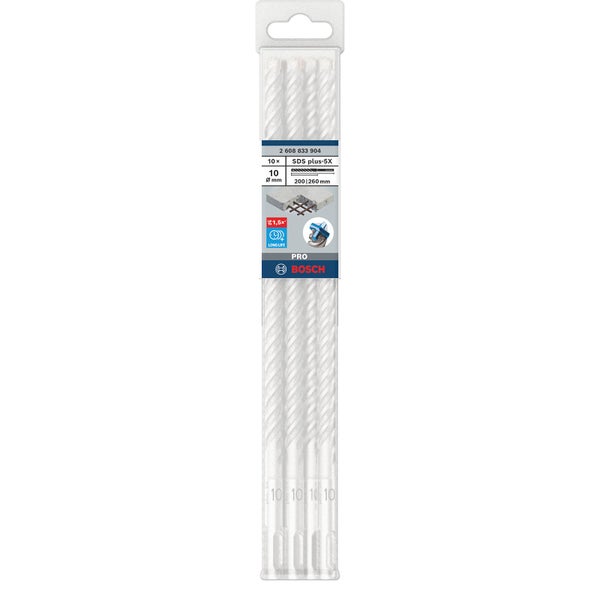 Bosch PRO SDS plus-5X Hammerbohrer 10 x 200 x 260 mm - 2608833904