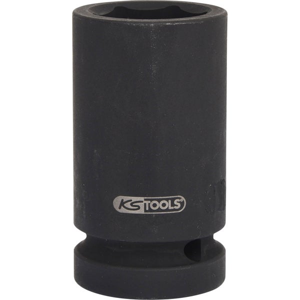 KS TOOLS 1 Sechskant-Kraft-Stecknuss lang 95 mm - 515.1881