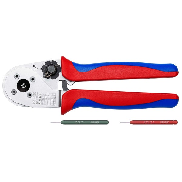 Knipex Vierdorncrimpzange für DT-Kontakte 230 mm - 975267DT
