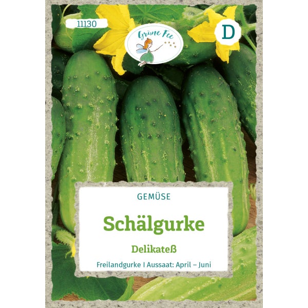 Salat- und Schälgurke Delikateß Samen von Grüne Fee