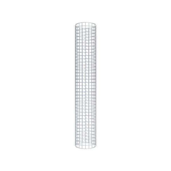 Gabionensäule Durchmesser 32 cm MW 5 x 5 cm rund - Höhe: 190 cm