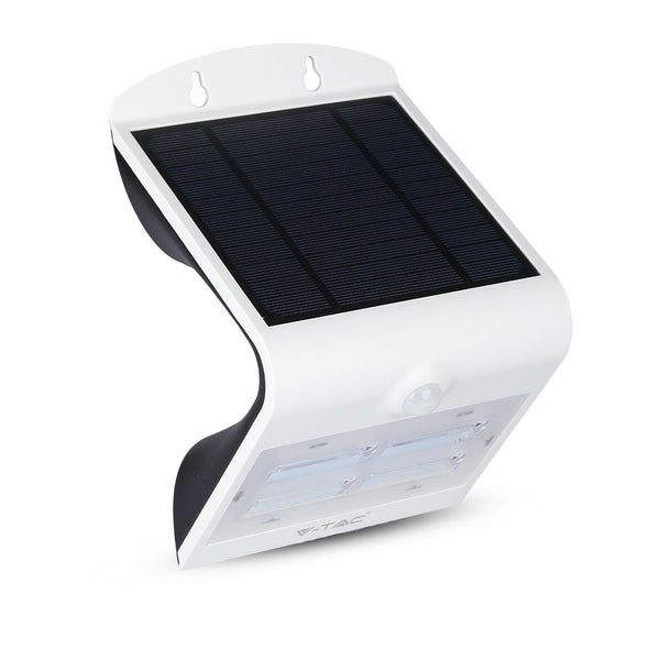 V-TAC VT-768 - Solar-Wandleuchten - IP65 - Weiß - 3W - 400 Lumen - 4000K+3000K
