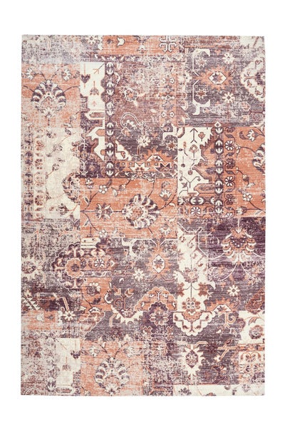 Flachflor Teppich Rhiannon Multi / Terra Vintage 80 x 150 cm