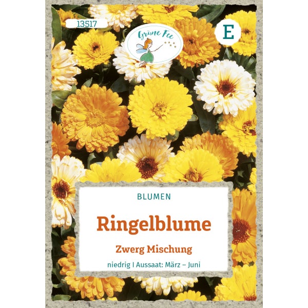 Ringelblume Zwerg Mischung Samen von Grüne Fee