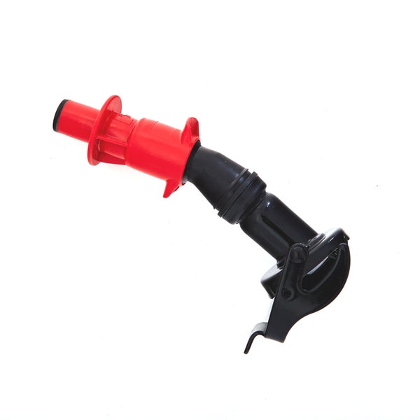 BW® Ausgießer für Kraftstoffkanister Metall Benzinkanister 5 / 10 / 20 Liter - Smart Spout mit Tropfschutz - Schwarz - RAL 9005 - Made in Europe