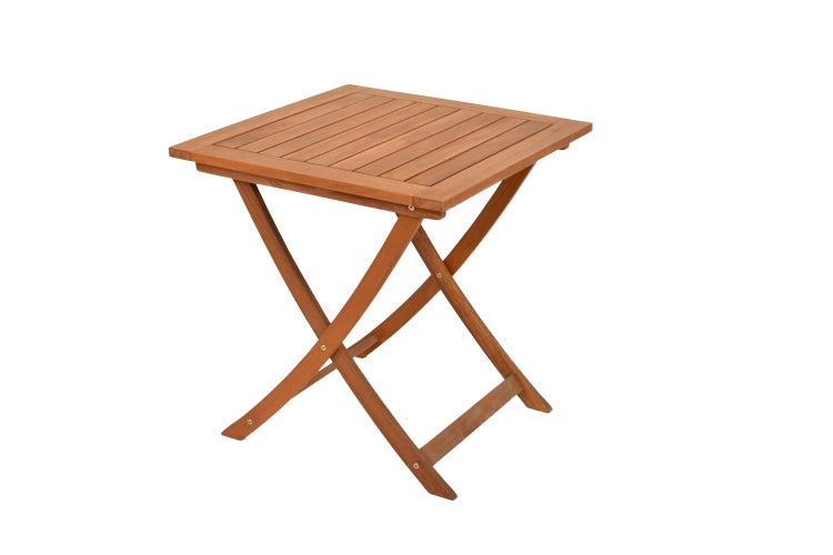 Gartentisch, klappbar, 70 x 70 cm, Eukalyptus