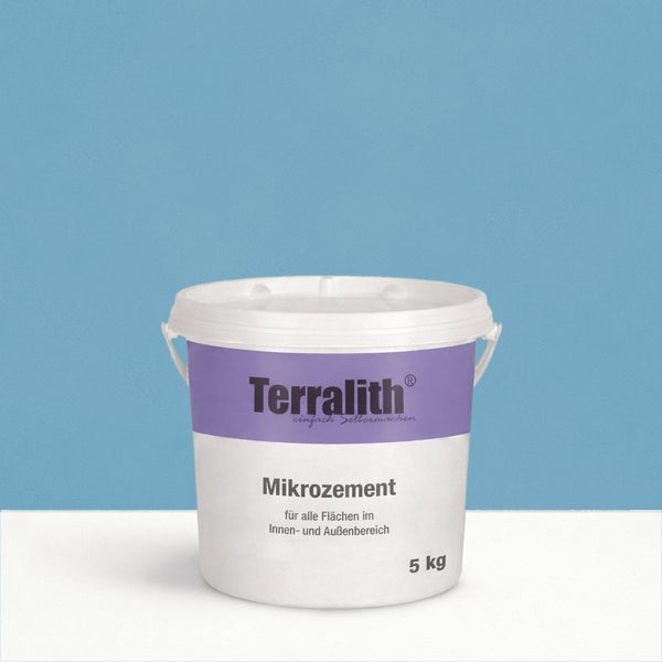Terralith Mikro Zement 5 Kilogramm für Innen- und Außenbereiche