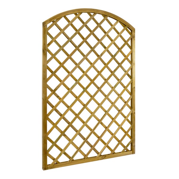 Holz Rankgitter mit Bogen