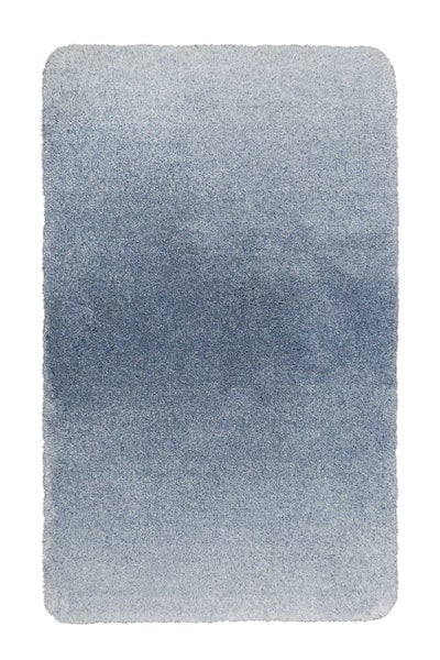 Badteppich Blau meliert Luuk WECONhome Basics 80x150 cm
