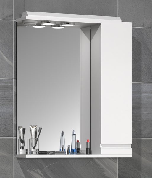 Spiegelschrank Bad Spiegel Beleuchtung Silora L