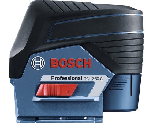 Punkt- und Linienlaser Bosch GCL 2-50 C + RM 2 inkl. Stativ BT150