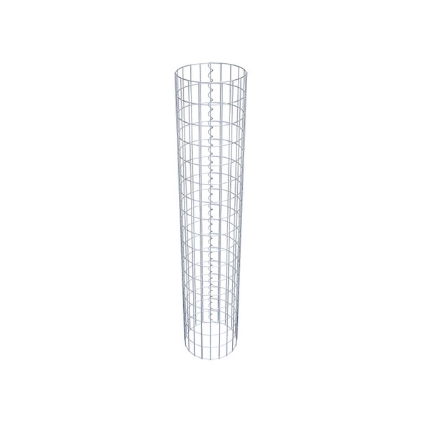 Gabionensäule Durchmesser 32 cm, MW 5 x 10 cm rund - Höhe: 1,70 m