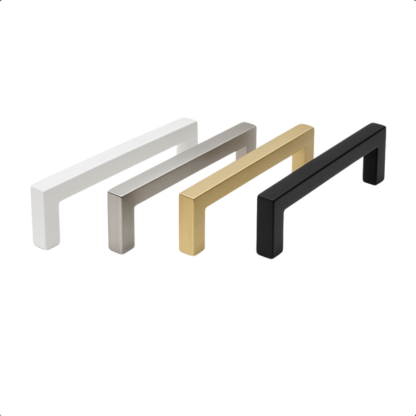 Möbelgriff Stangengriff Dallas Lochabstand 96 mm Schwarz