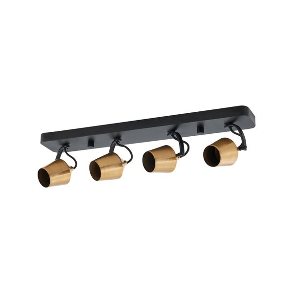 Deckenleuchte mit vier Strahlern