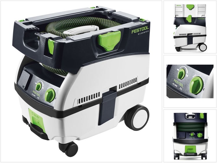 Festool CTL MINI CLEANTEC Absaugmobil 10l Staubkl. L ( 575254 ) + Zubehör