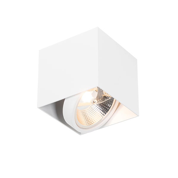 Design-Spot weiß quadratisch AR111 - Box