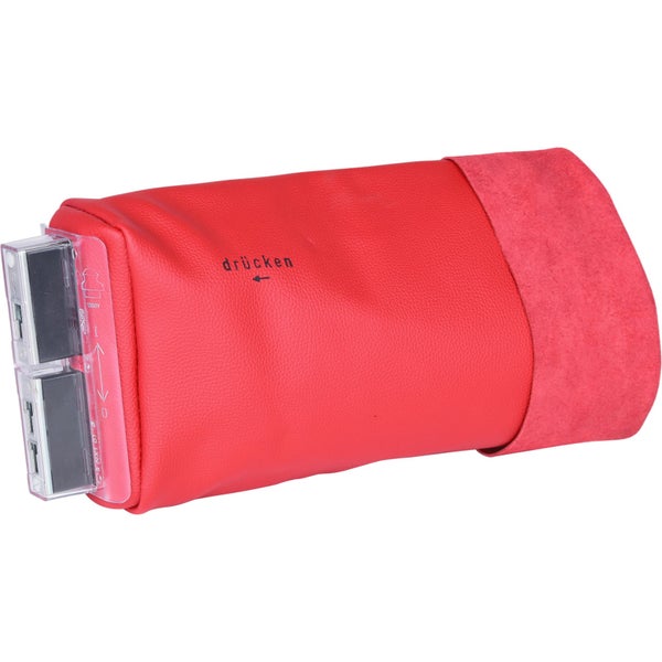 Fugenreinigungsset mit rotem Griff und Anleitung