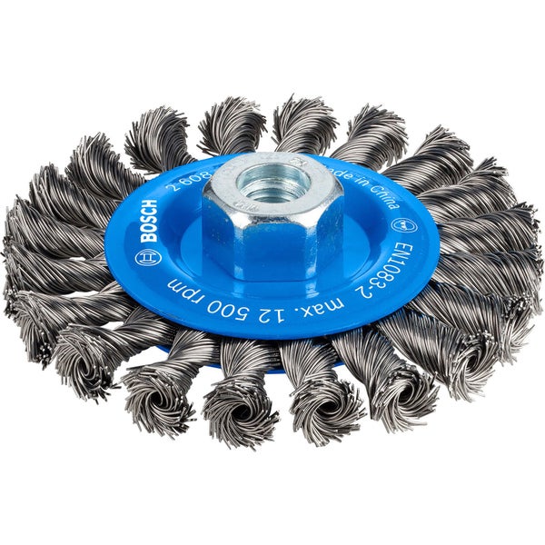 Bosch Pro Metal heavy Drahtbürste im Karton, Durchmesser 115 mm
