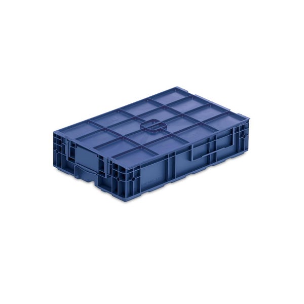 PROREGAL SuperSparSet 6 x VDA KLT Kleinladungsträger Mit Verbundboden und Auflagedeckel HxBxT 14,7 x 40 x 60 cm 22 Liter KLT Transportbox