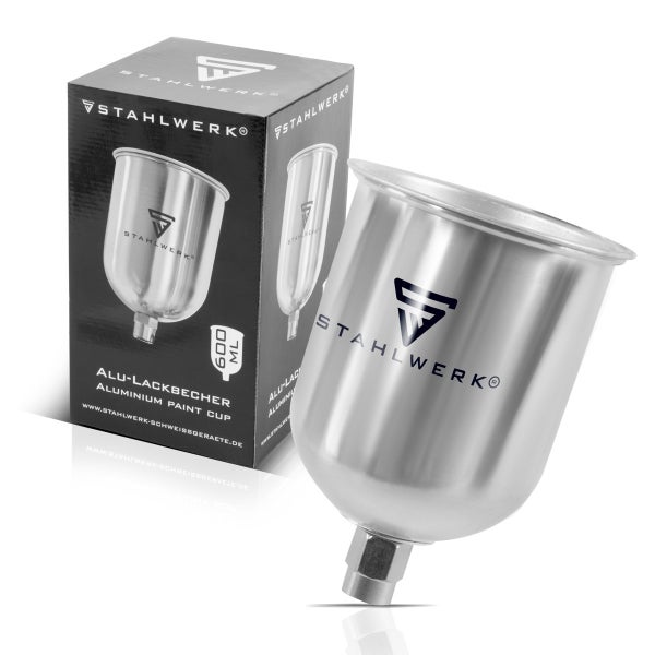 Stahlwerk Farbbehälter aus Aluminium, 600 ml