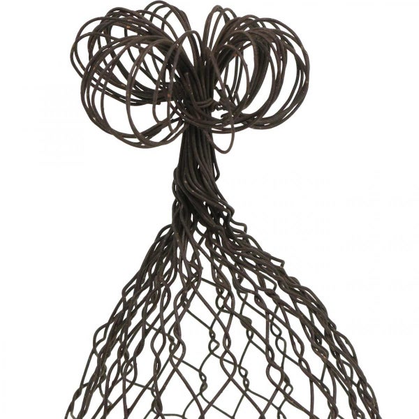 Dekorative Drahtkonstruktion für den Innenbereich