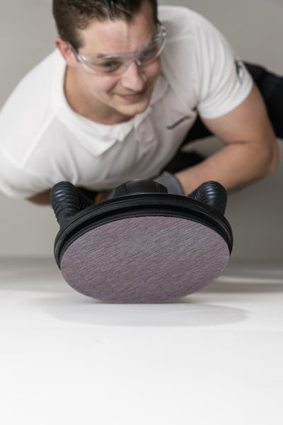 Mirka Abranet Netz-Schleifscheiben Ø 225 mm Klett / Korn P120 / 25 Stk / zum Schleifen von Holz, Spachtel, Lack, Kunststoff / 5422302512