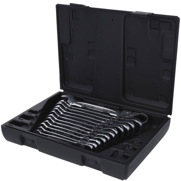 KS TOOLS GEARplus Gelenk-Ratschenringmaulschlüssel-Satz 12tlg.feststellbar - 503.4865