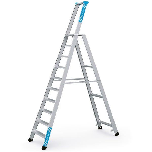 Aluminium Stufenleiter mit acht Stufen