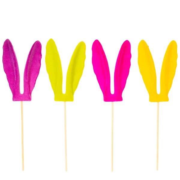 Dekorative Hasenohren auf Stiel