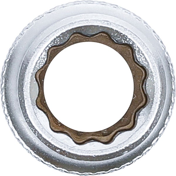 BGS Steckschlüssel-Einsatz Zwölfkant tief Antrieb Innenvierkant 12,5 mm (1/2) SW 12 mm - 10662
