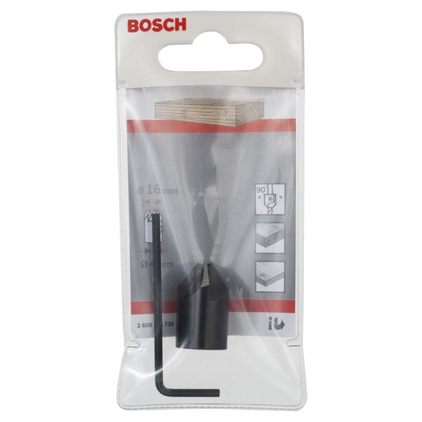 Bosch Aufstecksenker für Holzspiralbohrer 4 x 16 mm - 2608585738
