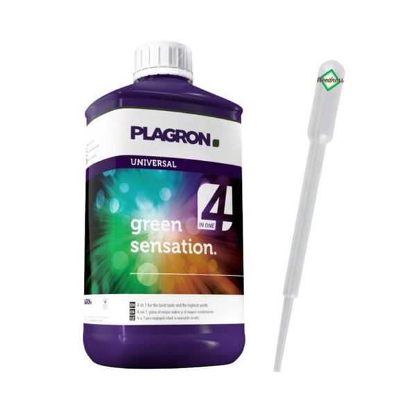 Plagron Green Sensation 250 ml – Maximale Blütenpracht & Geschmack, ideal für die letzten 4-6 Wochen der Blüte, vielseitig einsetzbar mit Pipette für präzise Dosierung<br /><br /><br /><br /><br />