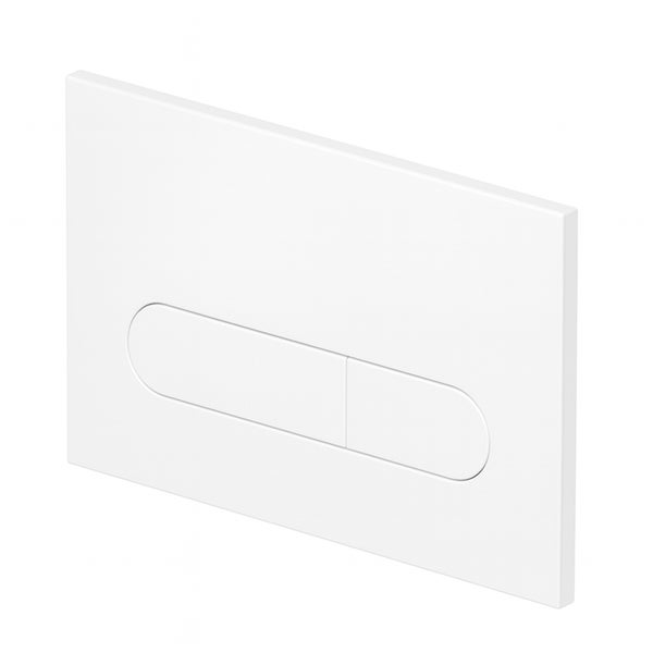 WC-Betätigungsplatte mit zwei Tasten