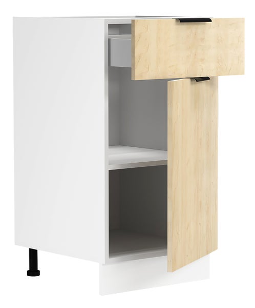 Küchenschrank 40 cm Unterschrank Schublade Fasola