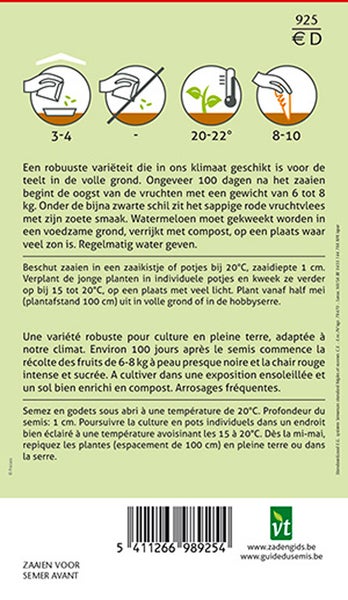 Informationen zur Aussaat von Wassermelonensamen