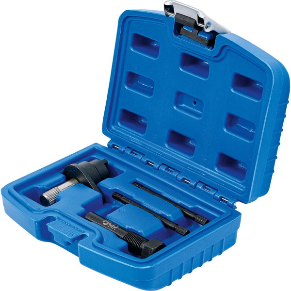 BGS Technic Werkzeugsatz zur Motorinstandsetzung in geöffnetem blauen Koffer