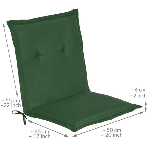 Beautissu Loft NL Niederlehner 100x50x6cm Dunkelgrün