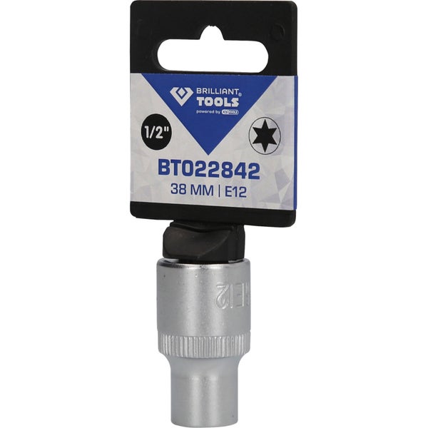 BRILLIANT TOOLS 1/2 Torx-E-Stecknuss E12 - BT022842