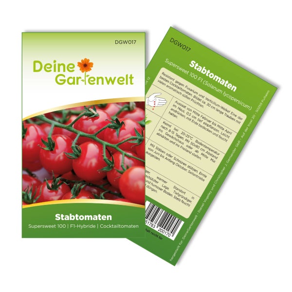 Stabtomate Supwersweet 100 F1 Samen von Deine Gartenwelt