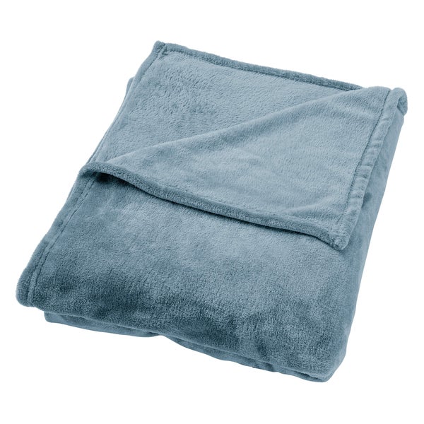 Wohndecke Charlie - Blau 200x220 cm