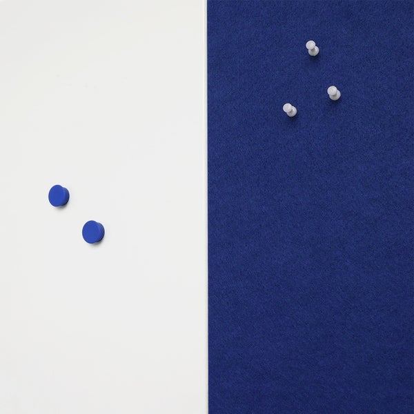 Akustikwandplatte PET-Filz - 100x100 cm - Dunkelblau